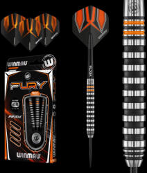 Winmau Dart szett Winmau Steel Fury 22g 90% wolfram gravírozással