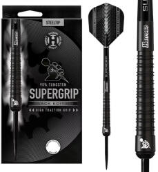 Harrows Dart szett steel Harrows Supergrip Black Edition 21g, 90% gravírozással