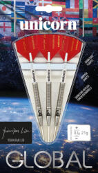 Unicorn Dart szett Unicorn steel 21g GLOBAL Liu Yuanjun, 90% Tungsten gravírozással