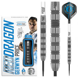 Red Dragon Dart szett Red Dragon steel Gerwyn Price Lunar 50th, 23g, 90% gravírozással