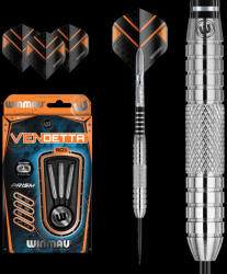Winmau Dart szett Winmau steel Vendetta 80% 25g K gravírozással
