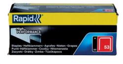 Rapid Tűzőkapocs, 53/6, horganyzott, RAPID - officeland