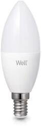Well Bec led tip lumanare C37 E14 8W 230V lumina naturala 4000K 880lm Well (LEDLN-C378E14-E-WL)