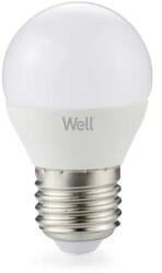 Well Bec led G45 E27 6W 230V lumina rece 6500K 670lm Well (LEDLC-G456E27-E-WL)