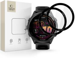 Garmin Forerunner 970 / 570 (47 MM) - okosóra flexi üvegfólia fekete kerettel (2db) - tokgalaxis