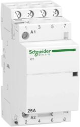 SCHNEIDER Contactor modular, Ict - 4 Poli 25A, 4ND, 4 contacte normal deschise, Bobina 220/240 V C. A. , Schneider, A9C20834 (A9C20834)