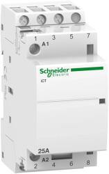 SCHNEIDER Contactor modular, iCT 25A, 3ND, 3 contacte normal deschise, Bobina 220, 240V 60Hz, Schneider, A9C20633 (A9C20633)