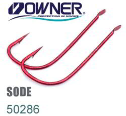 Owner Hooks Sode Red 50286 - 16 (o50286-16)