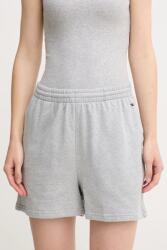 Tommy Hilfiger rövidnadrág női, szürke, sima, magas derekú, UW0UW05800 - szürke M