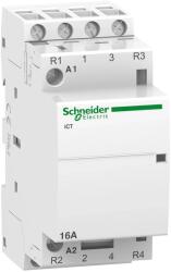 SCHNEIDER Contactor modular, Ict 16A, 2ND+2NI, 2 contacte normal deschise + doua contacte normal inchise, Bobina 220/240V 50Hz, Schneider, A9C22818 (A9C22818)