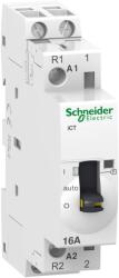 SCHNEIDER Contactor modular, Ict Comanda Manuala 16A, 1ND+1Ni, un contact normal deschis + un contact normal inchis, Bobina 230/240V 50Hz, Schneider, A9C23715 (A9C23715)