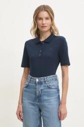 Tommy Hilfiger poló női, sötétkék, WW0WW43224 - sötétkék S - answear - 20 990 Ft