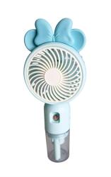  Akkus kézi ventilátor párásítóval [Szín: kék] (SM870CB)