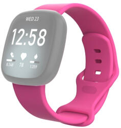 BUTTERFLY szilikon szíj Fitbit Versa 3 / Fitbit Sense rózsaszínhez