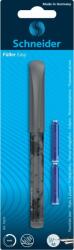 Schneider Stilou SCHNEIDER Easy + 2 rezerve cerneala/blister, gri