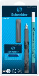 Schneider Set stilou SCHNEIDER Easy + 1 pic Corry + 6 rezerve cerneala/blister, gri