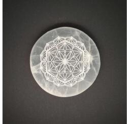 R. M. ékszer Ásványok Szelenit korong mandala 8cm (109309)