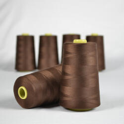 Takoy Overlock / coverlock Poliészter cérna NTF 5000 - barna