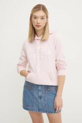 Hollister Co Hollister Co. felső rózsaszín, női, nyomott mintás, kapucnis, KI352-4207 - rózsaszín XL