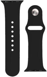 Hurtel APS szilikon csereszíj Apple Watch 9 / 8 / 7 / 6 / 5 / 4 / 3 / 2 / SE (41 / 40 / 38mm) fekete