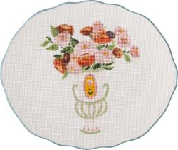 Bloomingville Farfurie pentru micul dejun Dorothy 20 cm alb-albastru (82061692)