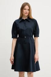 HUGO BOSS ruha sötétkék, mini, harang alakú, 50537388 - sötétkék 40