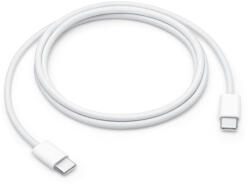Apple Gyári 60W USB-C/USB-C szövött adat és töltőkábel 1m (doboz nélküli), fehér