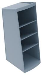 EXACOMPTA Asztali rendező, multifunkciós, EXACOMPTA "Autentic", kékeszöld (EX68170D)