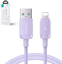 JOYROOM USB - Lightning Cablu Multi-Color Series A14, 480mb/s, 2.4A, 1.2m, Violet (S-AL012A141P), Violet (JR-S-AL012A141P)