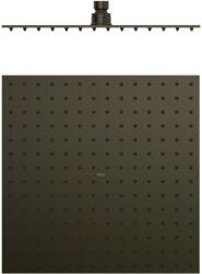 TRES Selection cap de duș 30x30 cm pătrat negru 134315012KMB (134315012KMB)