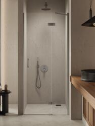 NEW TRENDY Nesta uși de duș 120 cm înclinabilă gunmetal periat/sticlă transparentă D-0936A (D0936A)