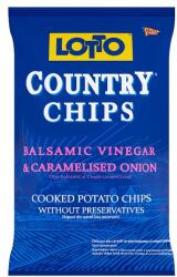 Lotto Country burgonya chips balzsamecettel és karamellizált hagymával 150 g
