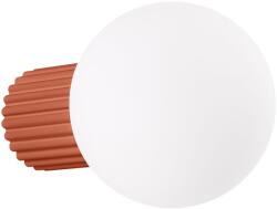 Sollux Halo oldalfali lámpa 1x8 W fehér-piros SL. 1727