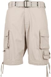 Build Your Brand Férfi Savage Cargo rövidnadrág 4XL bézs