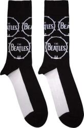 The Beatles Drum Logo Repeat Black 40-45 Zokni (BEATSCK53MB)