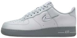 Nike Pantofi barbati, Nike, Air Force 1 Jewel, HM0621-001-Gri, sport, piele naturala, cu talpa groasa, gri (Marime: 38)