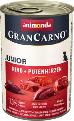 Animonda GranCarno Junior pulykaszíves és marhahúsos konzerv (6 x 400 g) 2.4kg