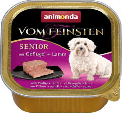 Animonda Vom Feinsten Senior - Szárnyas- és bárányhúsos kutyaeledel (22 x 150 g) 3.3kg