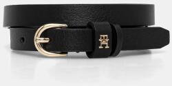 Tommy Hilfiger bőr öv fekete, női, AW0AW17246 - fekete 80