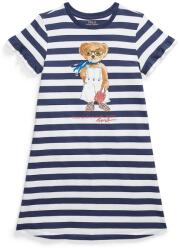 Ralph Lauren gyerek pamutruha sötétkék, mini, egyenes, 313965227001 - sötétkék 130-134