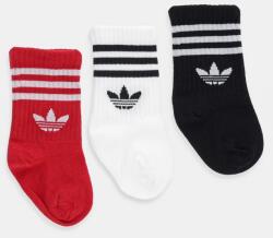adidas Originals baba zokni 3 pár piros, JW0332 - piros 28/30
