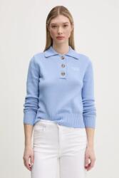 Guess Jeans pamut pulóver női, W5RR47 Z3HM1 - kék M