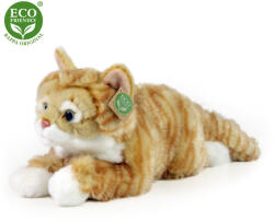 Rappa Plush tabby pisica maro 42 cm ECO-FRIENDLY