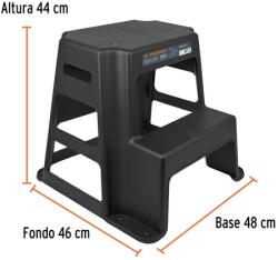 Truper Fellépő Truper 2 lépcső, műanyag /TABU-2)