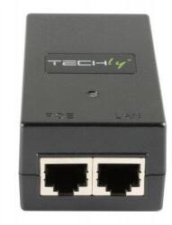 TECHLY PoE Injector 15 Watt 10/100 Mb/s (I-SWHUB-1500STY) (I-SWHUB-1500STY)