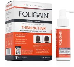 Foligain® Men's Foligain® Hármas Hatású Folyadék Vékonyodó Hajra Férfiaknak 10% Trioxidil (59 ml)