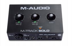 M-Audio Audio interfész M-Audio M-Track Solo fekete (M-Track SOLO)