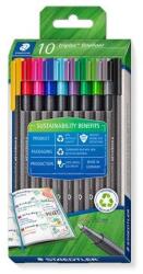 STAEDTLER Triplus® 334 R Tűfilc Készlet - 0, 3 mm, 10 Különböző Szín (334 RC10)