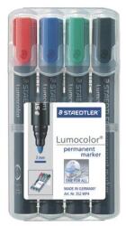 STAEDTLER "Lumocolor 352" alkoholos marker 2 mm kúpos 4 különböző szín (352 WP4) (352 WP4) (352 WP4)