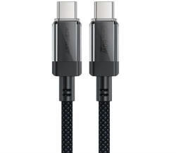 ACEFAST C12 Type-C - Type-C kábel 60W 480Mb/s 120cm - fekete